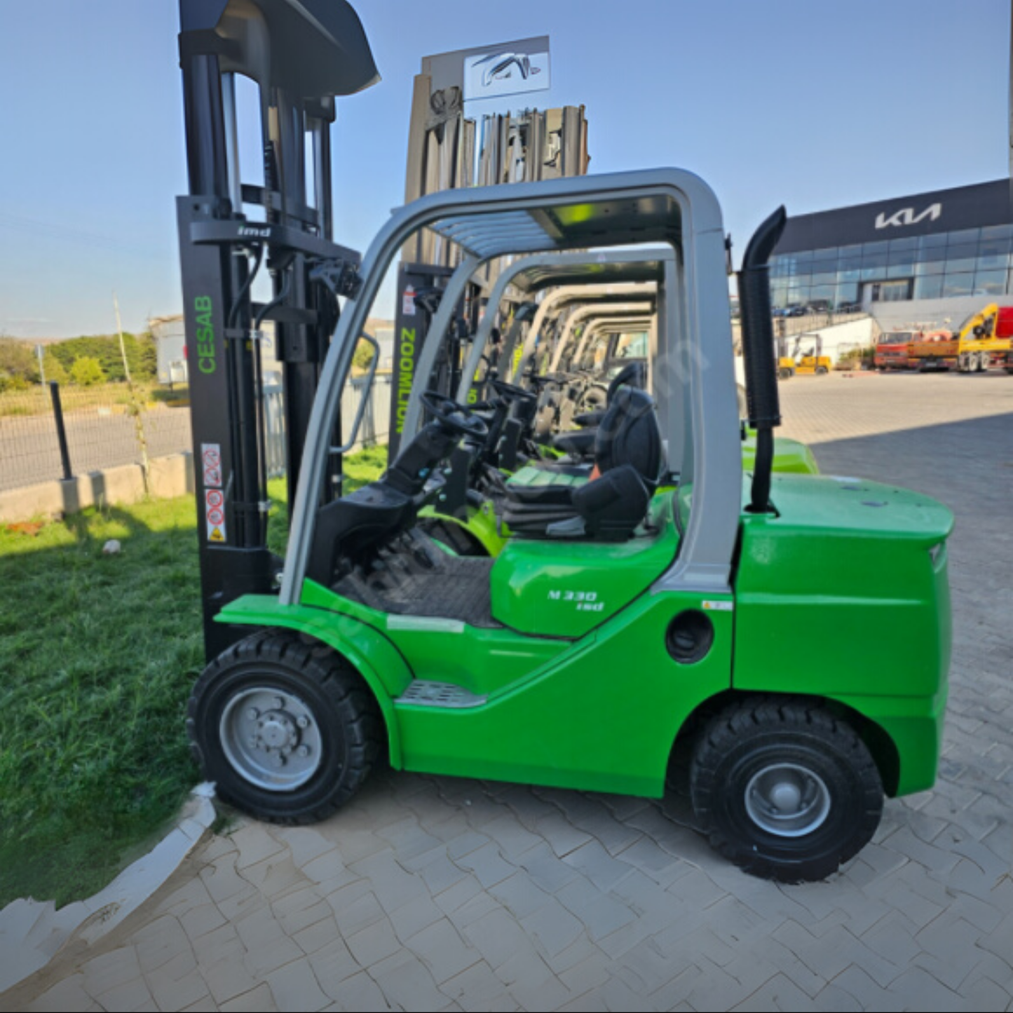 Diesel and Electric Rental Forklifts from 2 Tons to 12 Tons